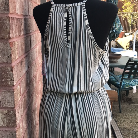 NWT Michael Stars Racerback Jumpsuit in Cabana Stripe - Picture 2 of 16